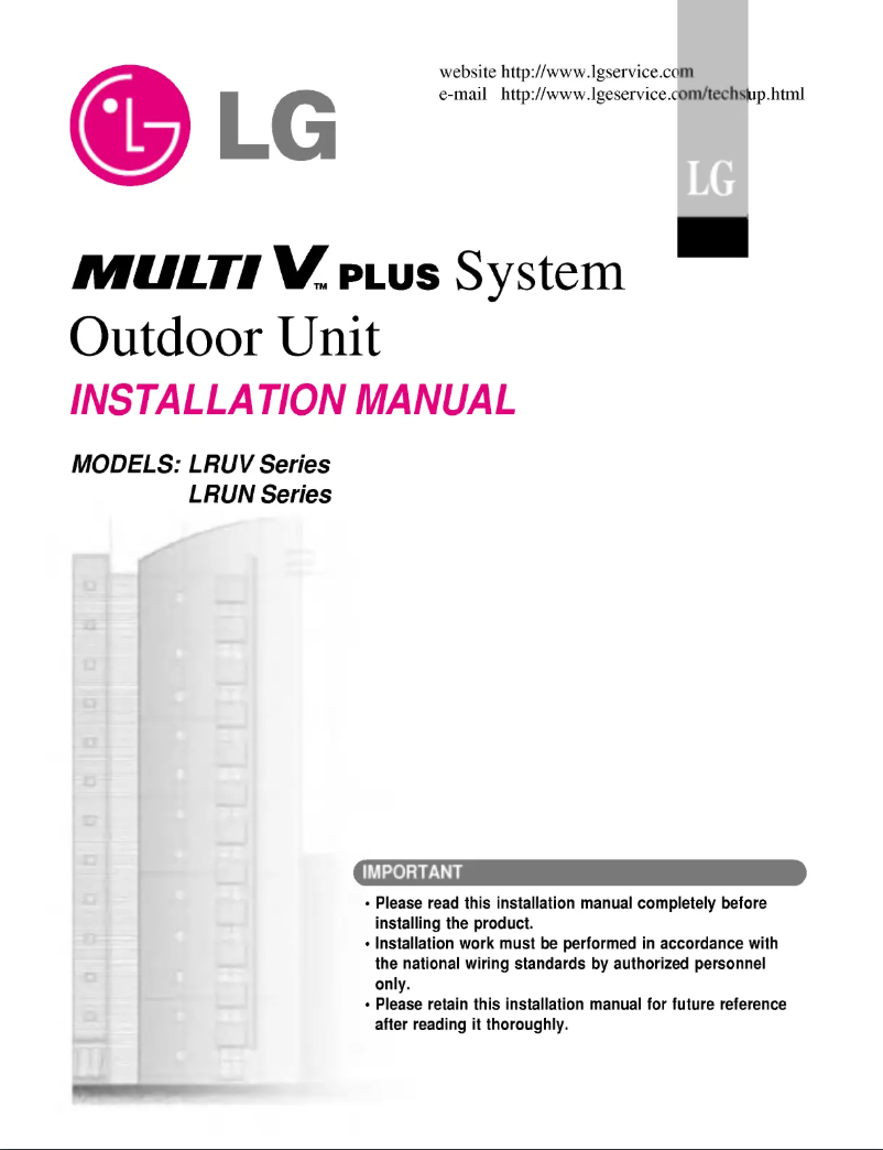 Página 1 del manual Manual de usuario LG LRUC1008TS0