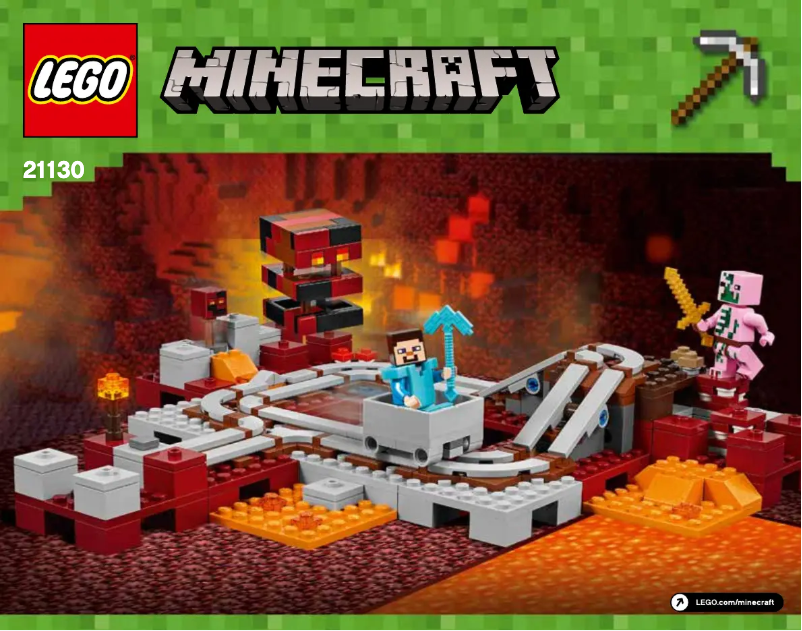 Page n°1 - Manuel utilisateur Lego Minecraft 21130