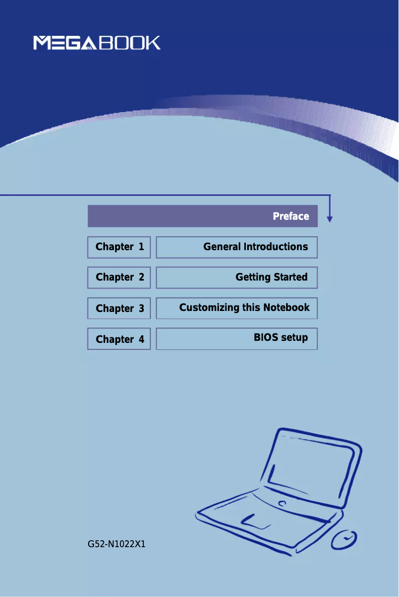 Página 1 del manual Manual de usuario MSI Megabook S425