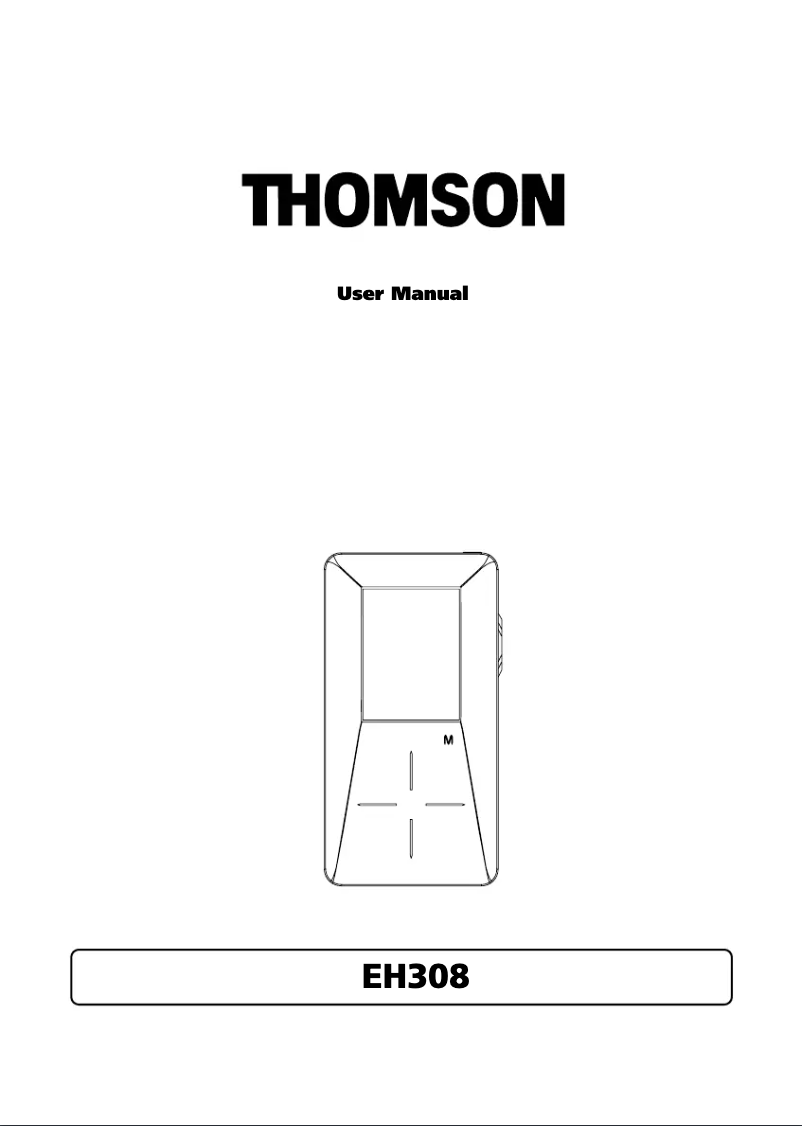 Page n°1 - Manuel utilisateur Thomson EH308