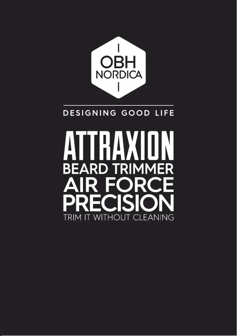 Página 1 del manual Manual de usuario OBH Nordica Attraxion Air Force Precision