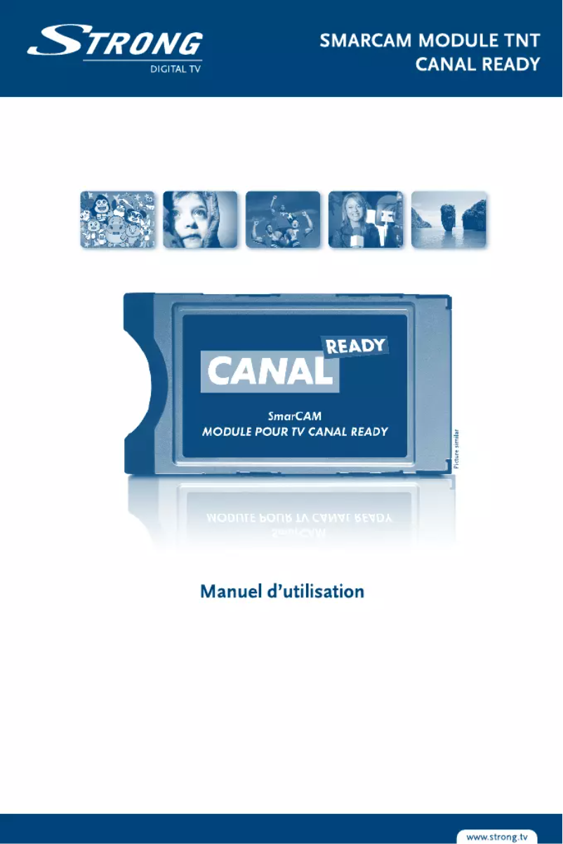 Image de la première page du manuel de l'appareil CANAL READY CAM TNT