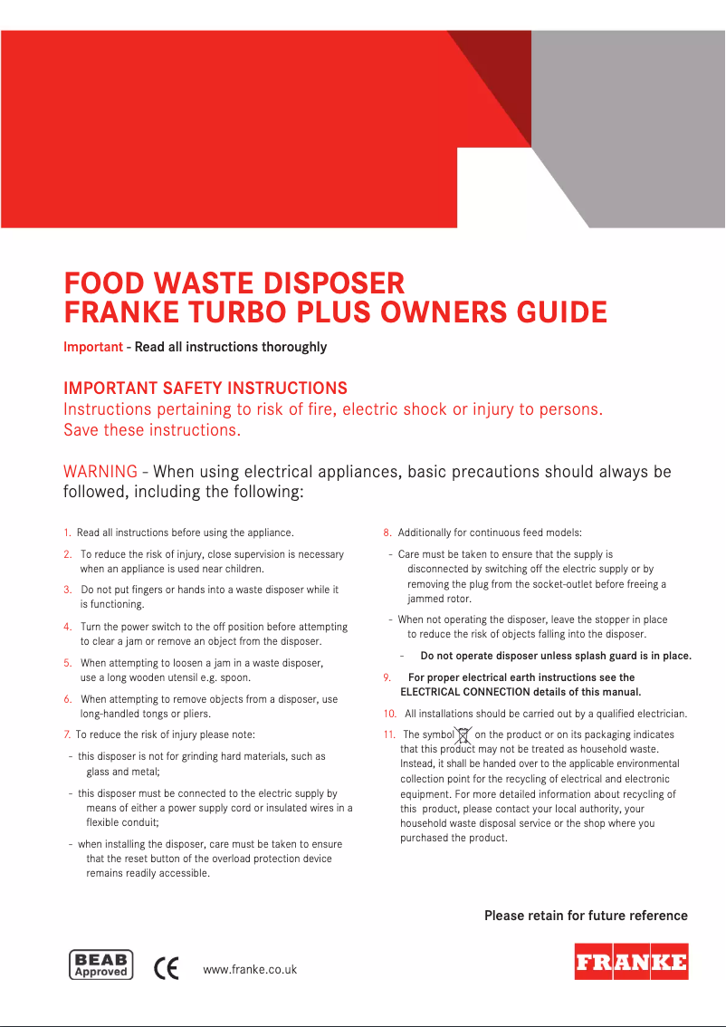 Image de la première page du manuel de l'appareil TP-75