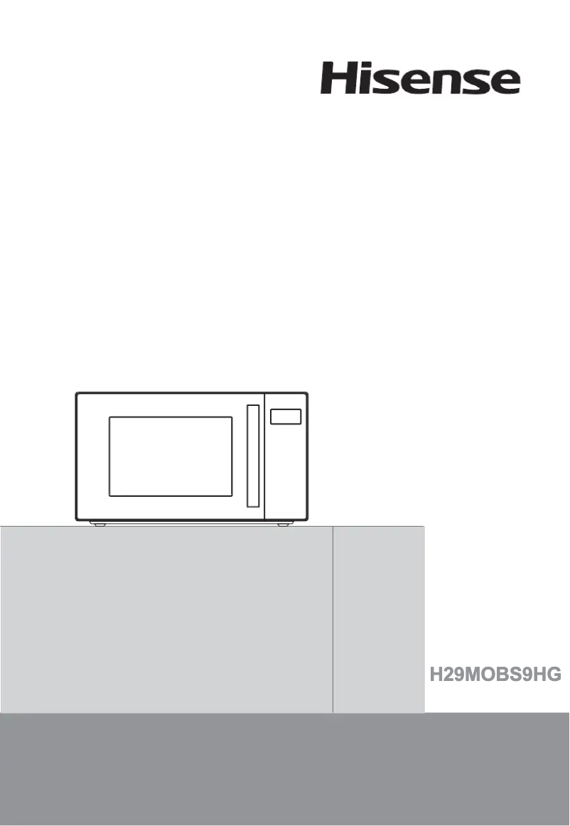 Image de la première page du manuel de l'appareil H29MOBS9HG