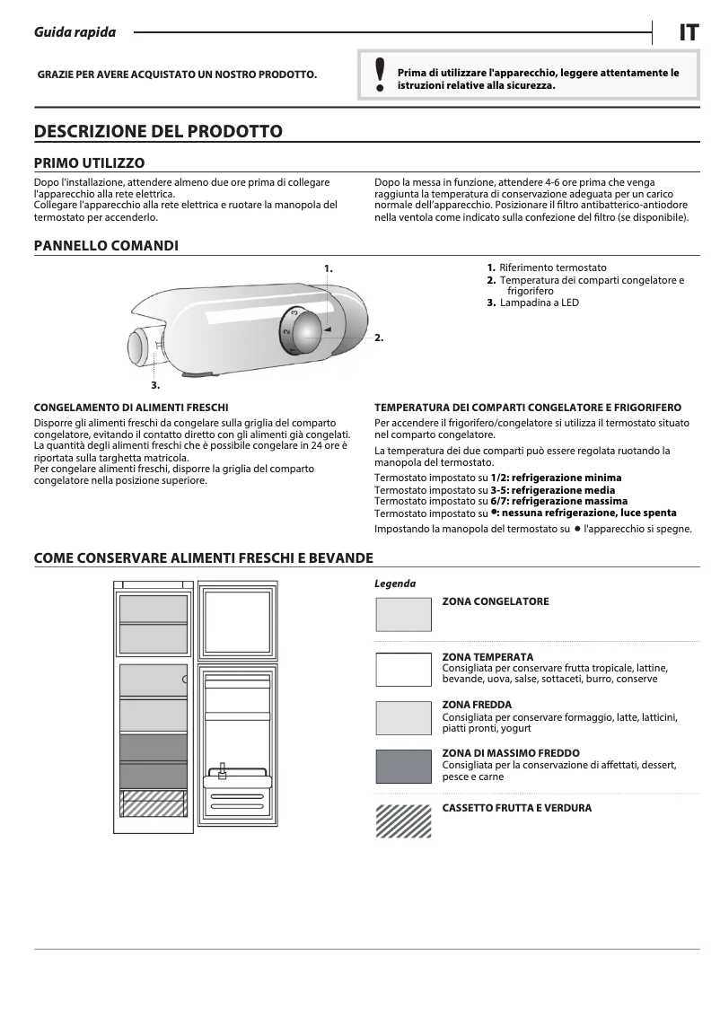 Page n°1 - Manuel utilisateur Privileg PRT 14S1