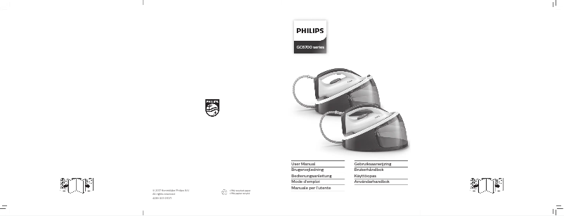 Image de la première page du manuel de l'appareil FastCare Compact GC6734