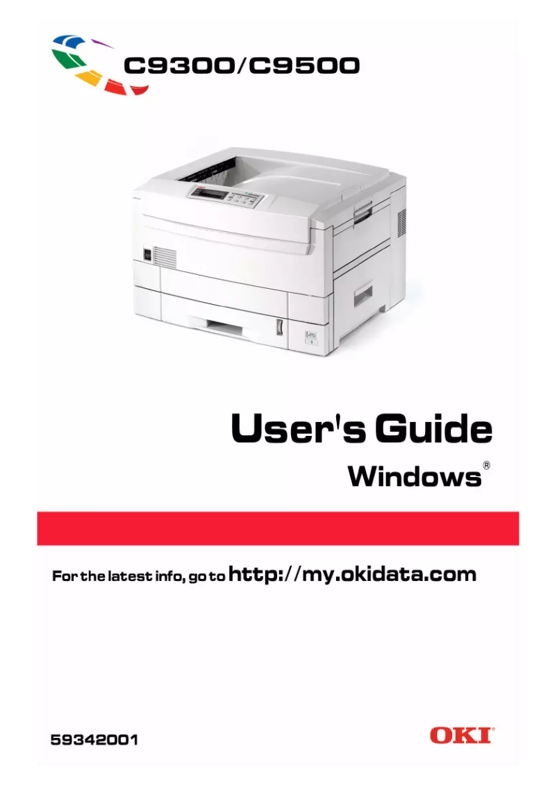 Página 1 del manual Manual de usuario OKI C9300DXN