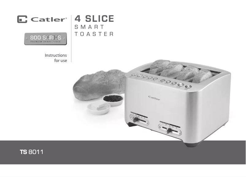 Page 1 de la notice Manuel utilisateur Catler TS 8011