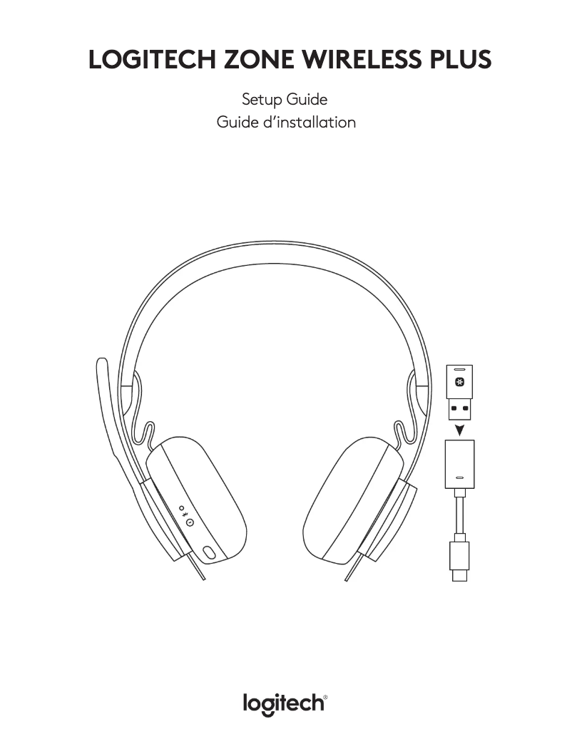 Page 1 de la notice Manuel utilisateur Logitech Zone Wireless