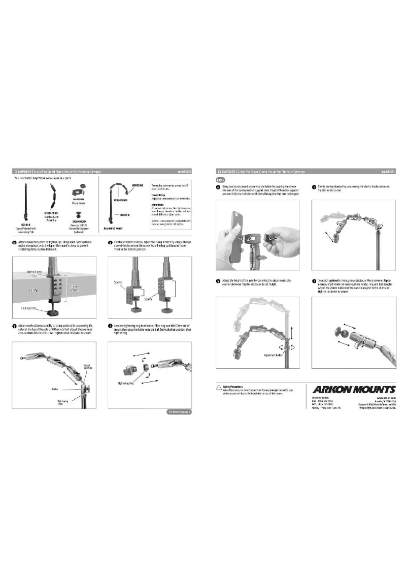 Page n°1 - Manuel utilisateur Arkon IBCM-34635