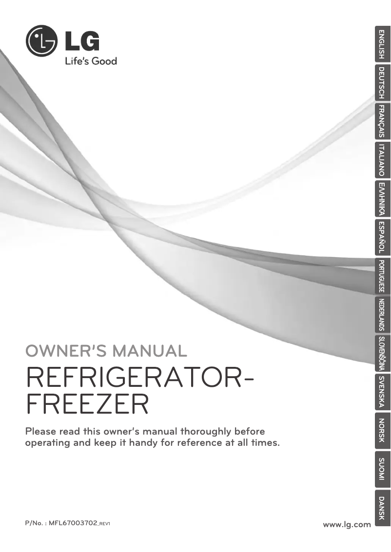 Page n°1 - Manuel utilisateur LG GW-B429BCW