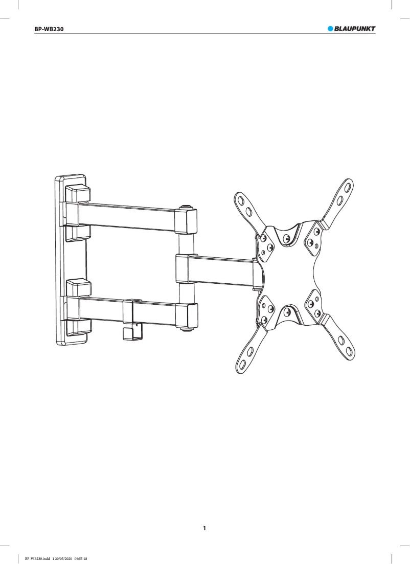 Page 1 de la notice Manuel utilisateur Blaupunkt BP-WB230