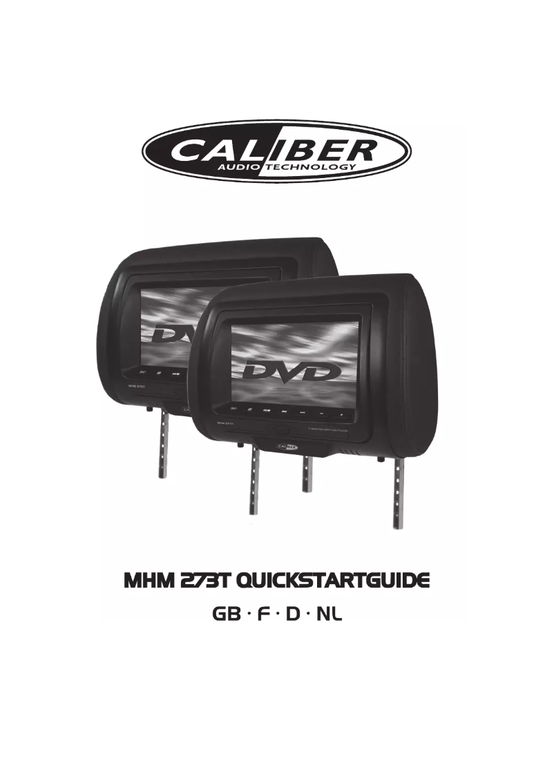 Image de la première page du manuel de l'appareil MHM 273T