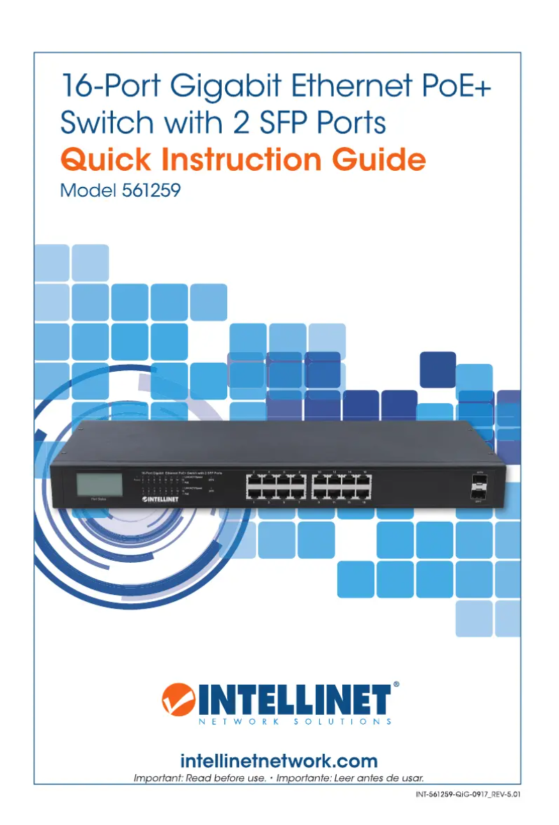 Page n°1 - Manuel utilisateur Intellinet 561259