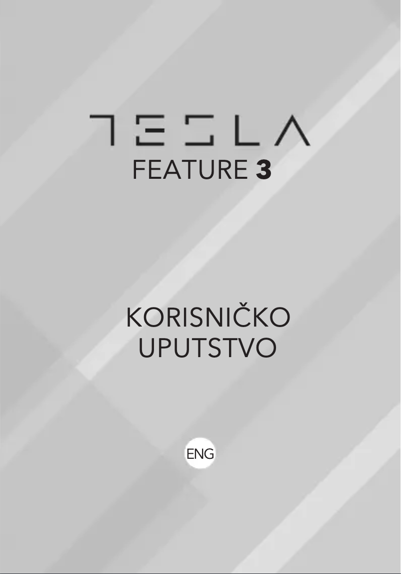 Page n°1 - Manuel utilisateur Tesla Feature 3