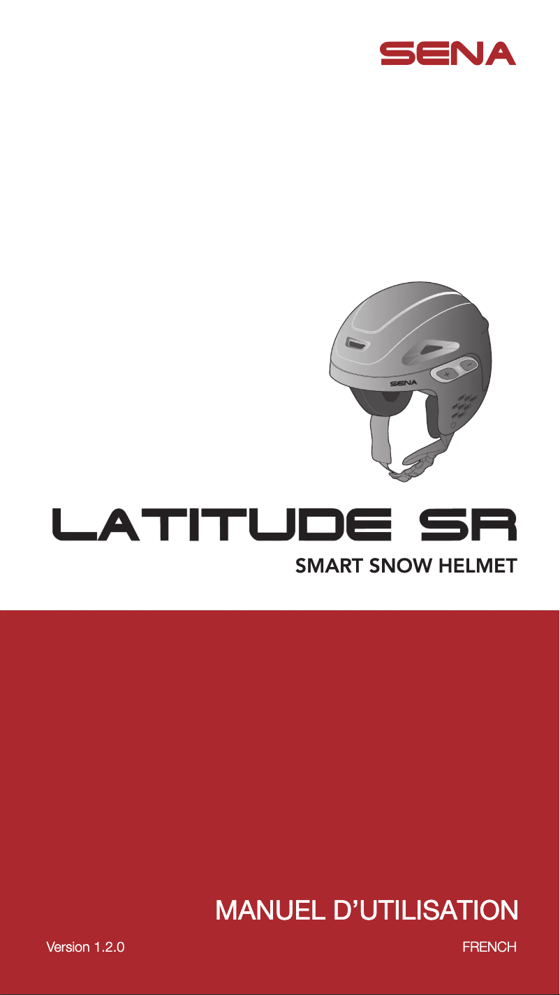 Page n°1 - Manuel utilisateur Sena Latitude SR
