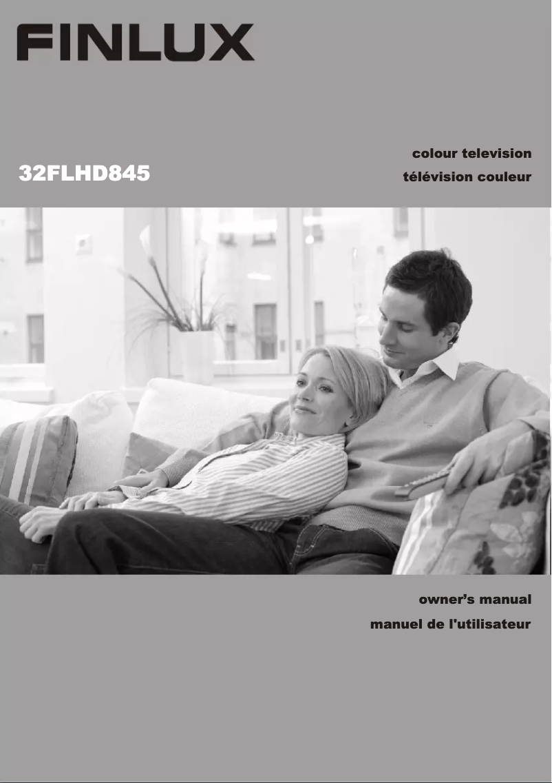 Page n°1 - Manuel utilisateur Finlux 32FLHD845