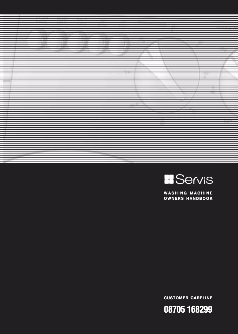 Page n°1 - Manuel utilisateur Servis M6755S