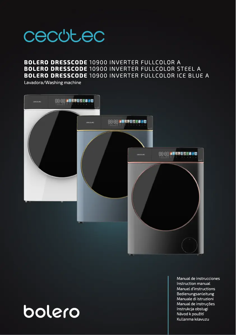 Page 1 de la notice Manuel utilisateur Cecotec Bolero CoolMarket 2D
