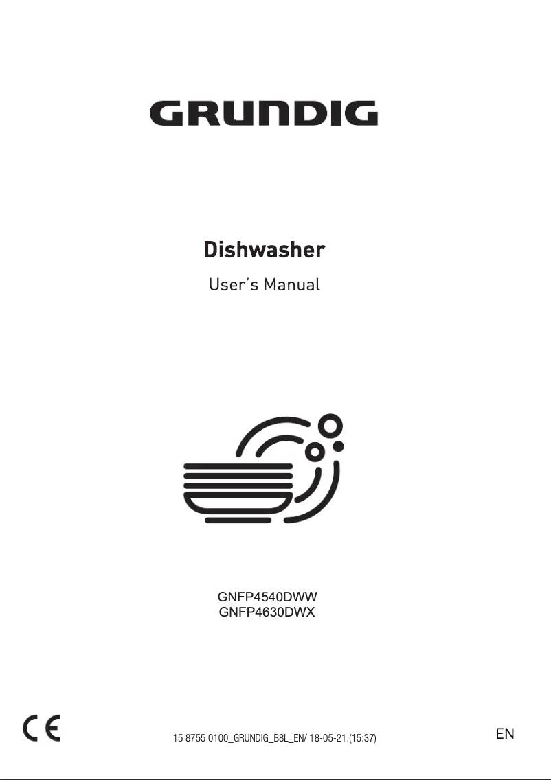 Página 1 del manual Manual de usuario Grundig GNFP4630DWX