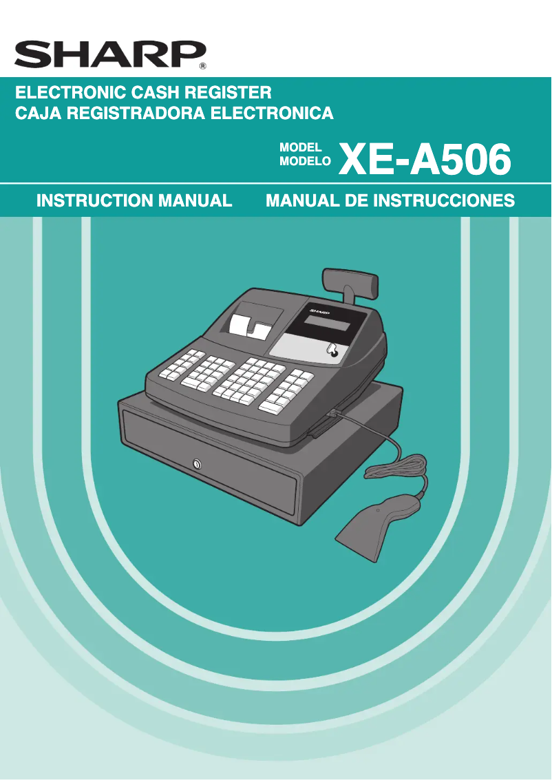 Page n°1 - Manuel utilisateur Sharp XEA-506