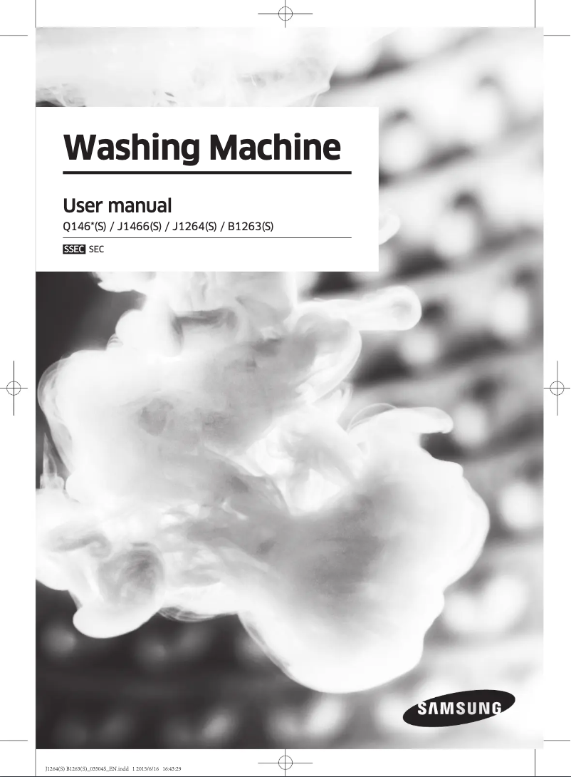 Página 1 del manual Manual de usuario Samsung Q1256UU