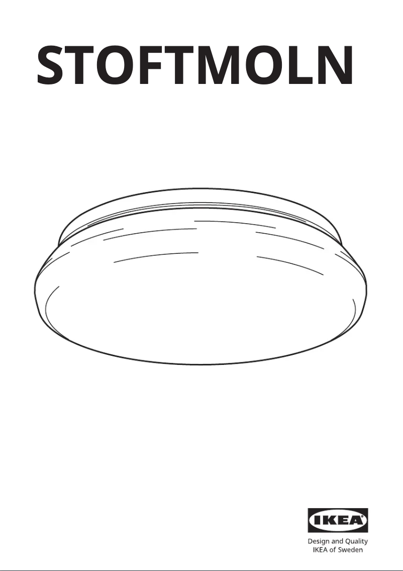 Image de la première page du manuel de l'appareil STOFTMOLN 505.177.98