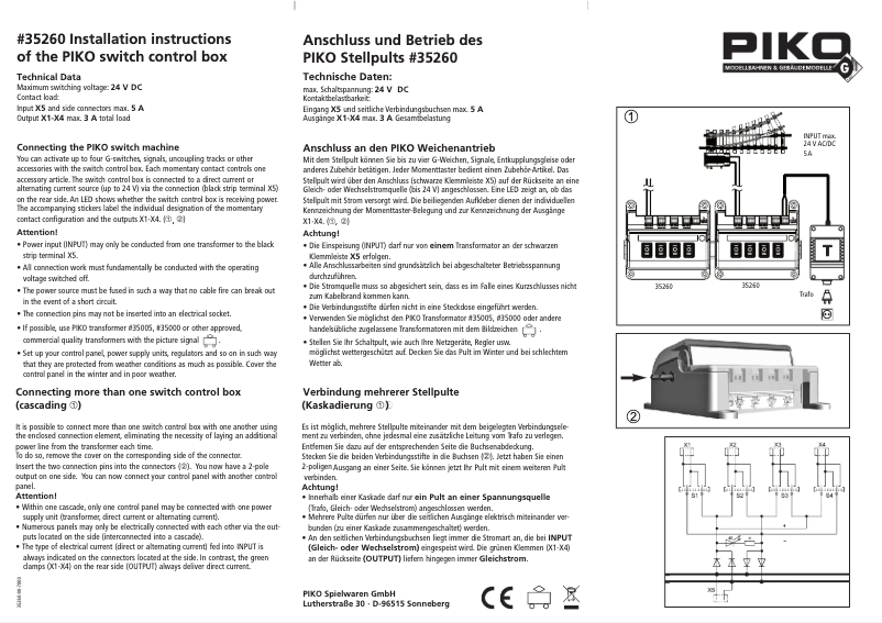 Image de la première page du manuel de l'appareil 35261