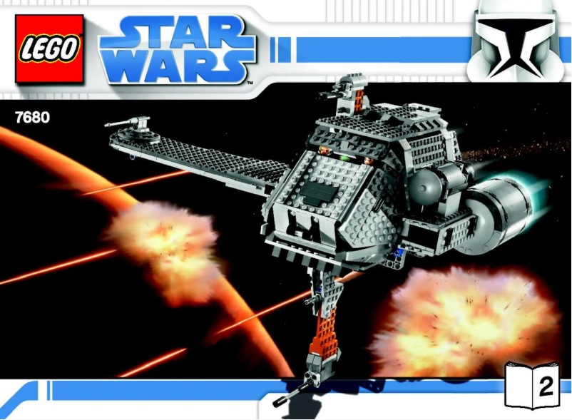 Page 1 de la notice Manuel utilisateur Lego Star Wars 7680