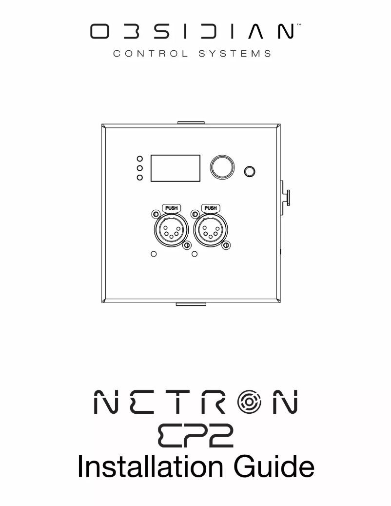 Page 1 de la notice Manuel utilisateur Obsidian Netron EP2