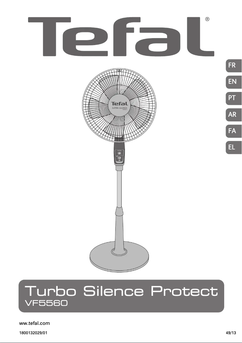 Page n°1 - Manuel utilisateur Tefal Turbo Silence Protect VF5560