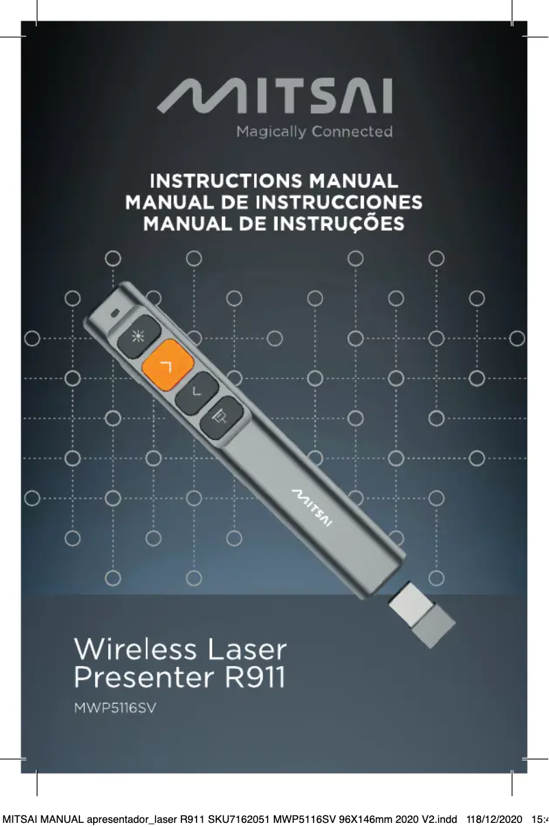 First page image of the manual for R911