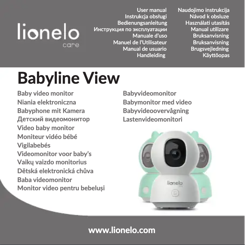 Image de la première page du manuel de l'appareil line View