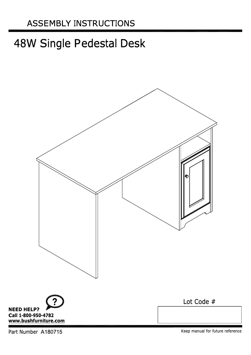 Page 1 de la notice Manuel utilisateur Bush Cabot WC31823-03
