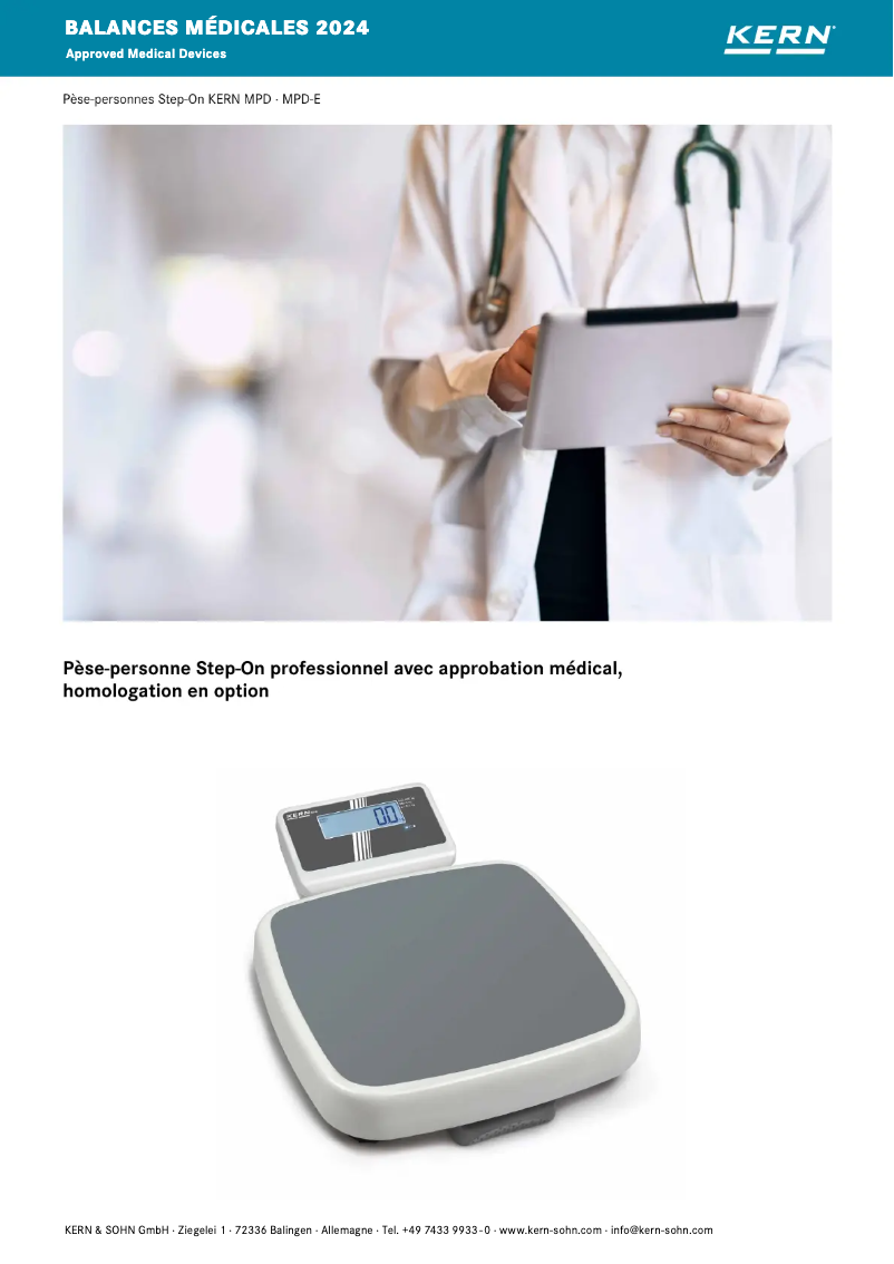 Image de la première page du manuel de l'appareil MPD 200K-1EM