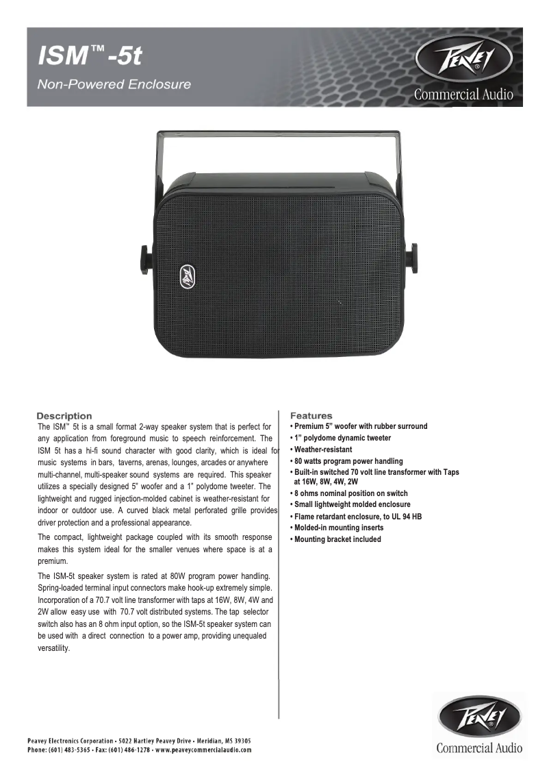 Imagen de la primera página del manual del dispositivo ISM 5Tx