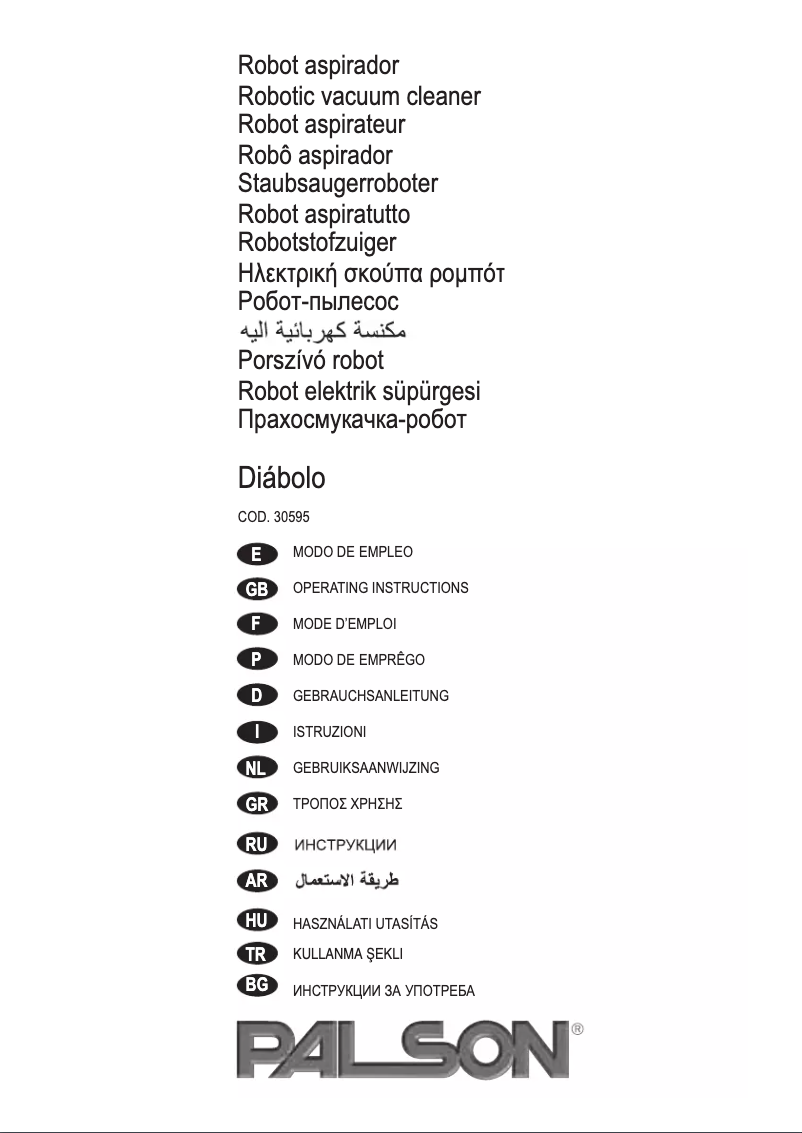 Página 1 del manual Manual de usuario Palson Diábolo