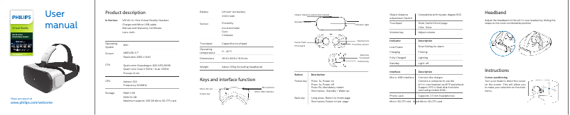 First page image of the manual for V1E3AQNAVW