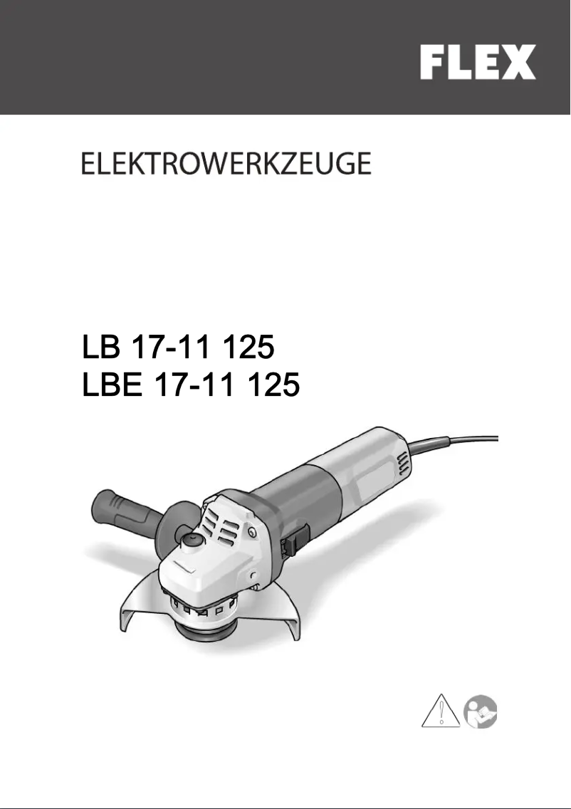 Image de la première page du manuel de l'appareil LBE 17-11 125