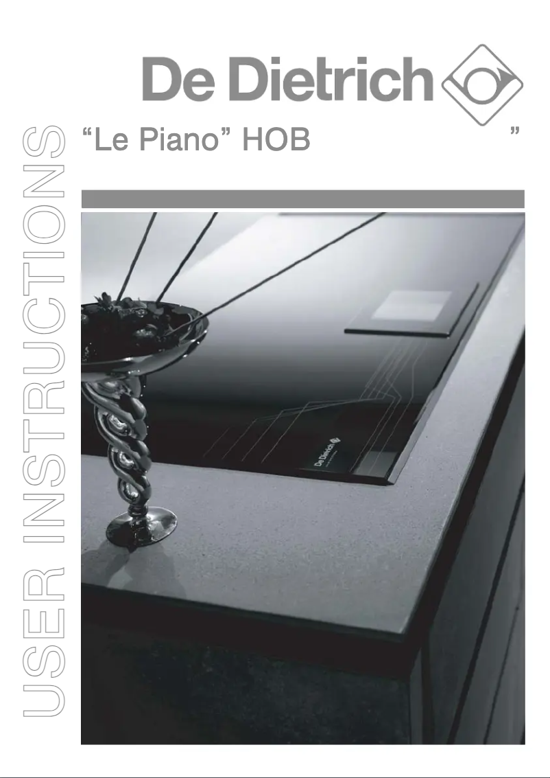 Página 1 del manual Manual de usuario De Dietrich DTiM1000C