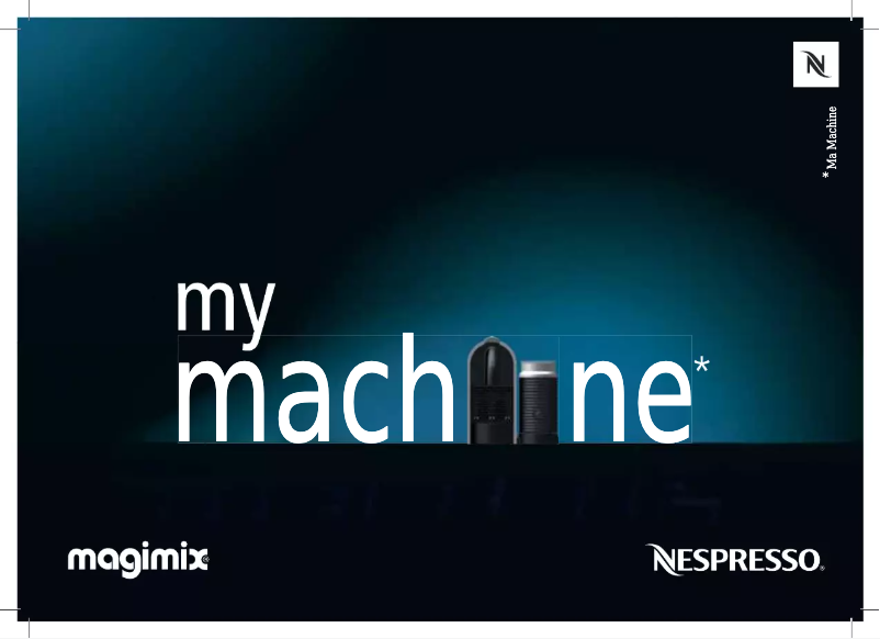 Image de la première page du manuel de l'appareil U Milk Nespresso