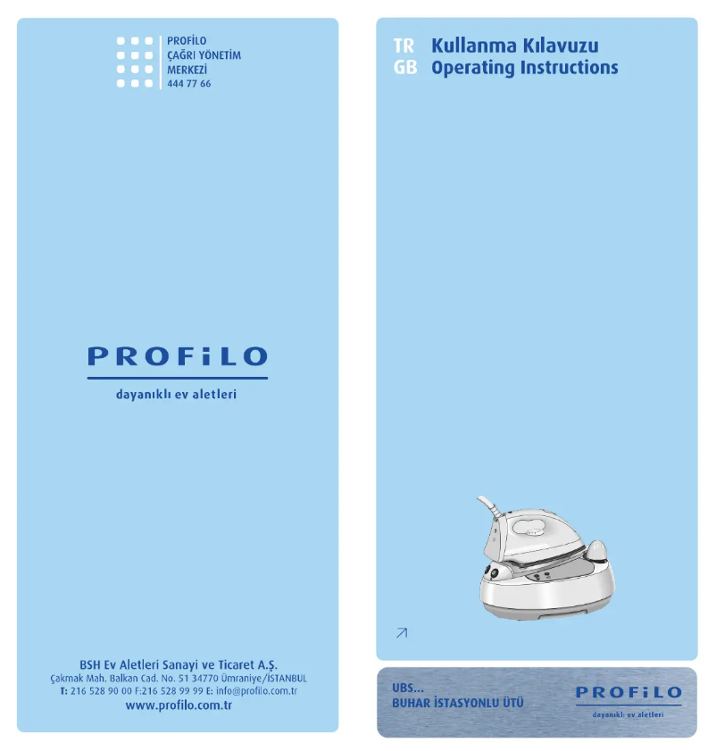 Page 1 de la notice Manuel utilisateur Profilo UBS1401