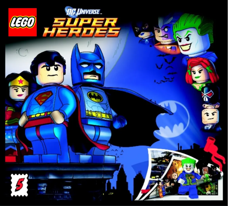 Page n°1 - Manuel utilisateur Lego The Batmobile and the Two-Face Chase