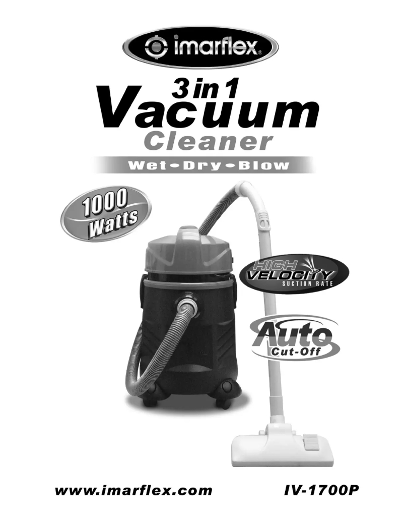 Image de la première page du manuel de l'appareil IV-1000WF