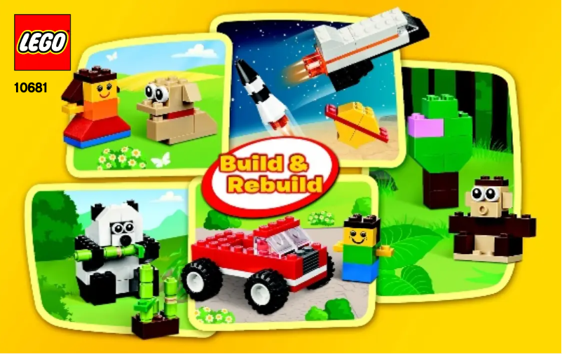 Page 1 de la notice Manuel utilisateur Lego Classic 10681