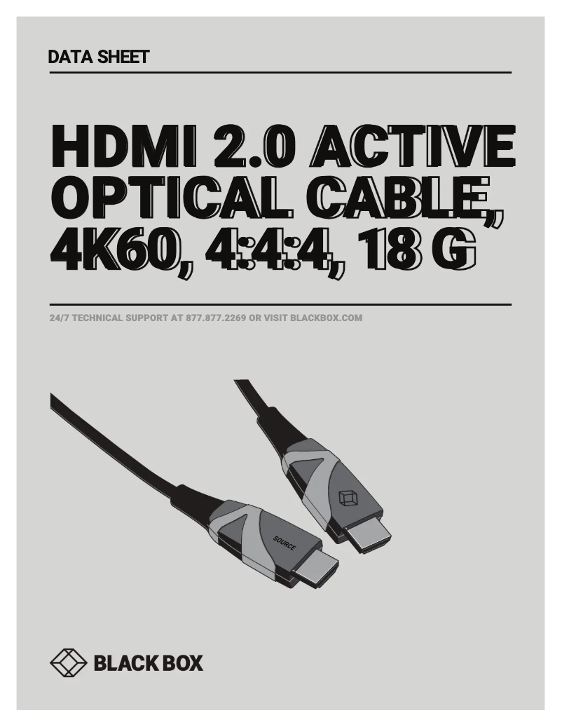 Image de la première page du manuel de l'appareil AOC-HL-H2-10M