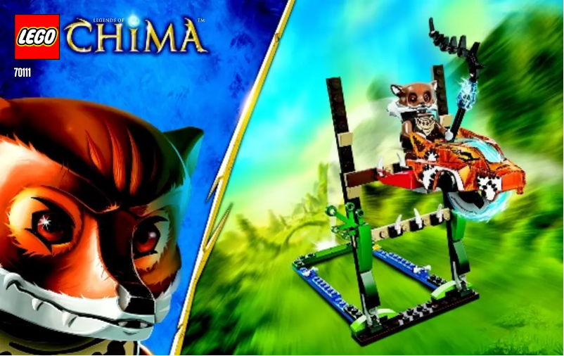 Page 1 de la notice Manuel utilisateur Lego Chima 70111