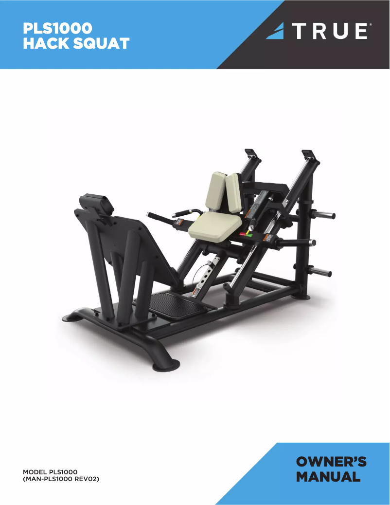 Page 1 de la notice Manuel utilisateur True PLS1000