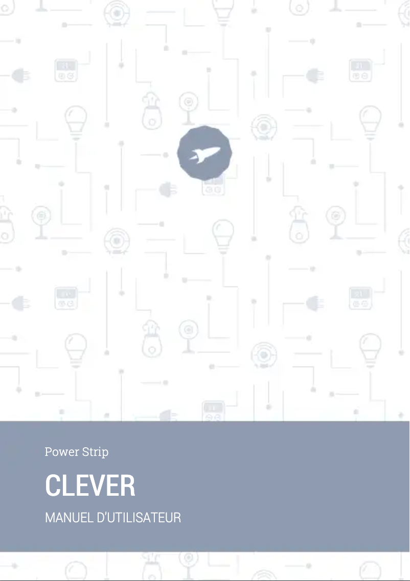 Imagen de la primera página del manual del dispositivo Clever Power Strip