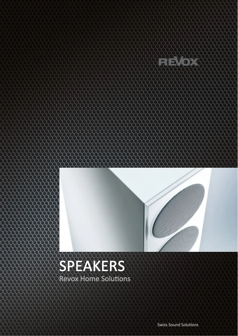 Page 1 de la notice Brochure Revox Mini G50